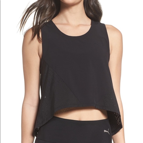 PUMA Women's Black Evo Tank Top - Picture 5 of 6